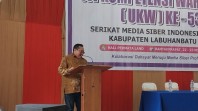 Ketua Umum SMSI Buka UKW 53 Bersama LUKW UPDM di Labuhanbatu