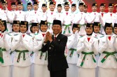 Siap Jalankan Tugas Upacara HUT RI Ke-81,  Walikota Batam Kukuhkan 50 Paskibraka