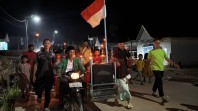 Warga Rempang Eco City Meriahkan Malam Takbiran dengan Pawai Obor Iduladha 1447 H