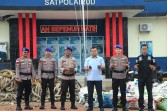 Satpolairud Polres Karimun Gagalkan Pengiriman 9,5 Ton Timah Ilegal