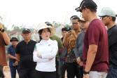 Tinjau PJU dan Drainase, Li Claudia Ingin Penanganan Sesuai Rencana