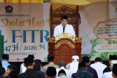Menjadi Khatib Sholat Ied Tingkat Kabupaten Bintan, Bupati Roby Tekankan Makna Kemenangan Sejati