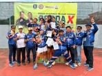 Khansa Faiqah Borong Dua Emas, Antar Batam Juara Umum Tenis POPDA Kepri 2026