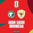 Pra Piala Dunia 2026, Dini Hari Nanti Arab Saudi vs Indonesia