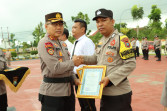 4 Personil Polres Bintan Berprestasi Raih Penghargaan, Sempena Harkitnas 2024