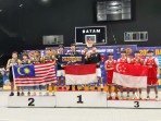 Tampil Gemilang, Tim Putra dan Putri Indonesia Juara SEABA U17 3x3 di Batam