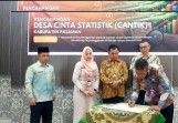 Pemkab Pasaman Bersama BPS Canangkan Pengelolaan Data Yang Kuat Sampai Nagari