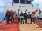 Kapal KM Polo Terdampar Tanpa Awak di Perairan Lingga, TNI AL Pimpin Pemeriksaan Gabungan