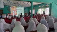 KPU Pasaman Gelar Sosialisasi Pendidikan Pemilih Dengan Nonton Bareng