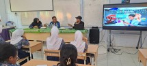 Lawan ‘Brainrot’ dan Hoaks, PWI Batam Gelar Workshop Literasi di SMPN 28