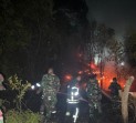 Area Timur Kawasan Bandara Hang Nadim Batam Kebakaran, TNI AU Berhasil Lakukan Pemadaman