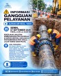 Air Batam Hilir Lanjutkan Pemeliharaan Pipa, Sejumlah Wilayah Batam Berpotensi Gangguan Air