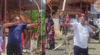 Launching Klub Panahan FAC, Rinaldi dan Syamsul Unjuk Kemampuan Memanah