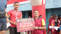 Fun Run dan Jalan Santai Polres Lingga Meriahkan HUT Bhayangkara