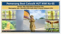 Baiq Tri Astuti Harumkan Kepri, Raih Best Catwalk di HUT ke-65 IKWI