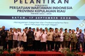 Pengurus PWI Kepri Resmi Dilantik dan Siap Perkuat Sinergi Daerah