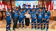 Saat Li Claudia Chandra Lepas Kontingen POPDA Batam 2026 dengan Penghargaan, Kepedulian dan Empati