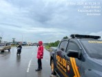 Sat Samapta Polresta Barelang Patroli Antisipasi Banjir dan Pohon Tumbang Pasca Hujan