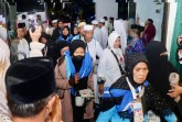 442 Jemaah Haji Kloter I Debarkasi Batam Tiba di Tanah Air