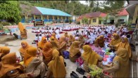SDN 001 Ladan Gelar Halal Bihalal, Ini Pesan Kepala Sekolah Endang