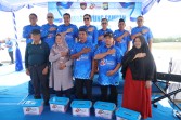 Semarak Hari Bhayangkara ke-80, Polda Kepri Gelar Lomba Dayung Sampan dan Ketinting di Tanjung Riau