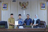 DPRD Pasaman Rapat Paripurna Penyampaian LKPJ TA 2024