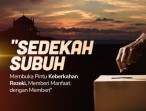 Sedekah Subuh, Ini Manfaat dan Dalilnya