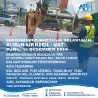 Terjadi Kebocoran Pipa di Simpang Lampu Merah KDA, Berikut Area Yang Terdampak