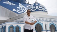 Penangkal Petir Masjid Agung Diperbaiki