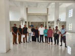 Site Visit Masjid Nurul Hasanah Toapaya, Roby Kurniawan: Kubah dan Interior Diselesaikan Bertahap