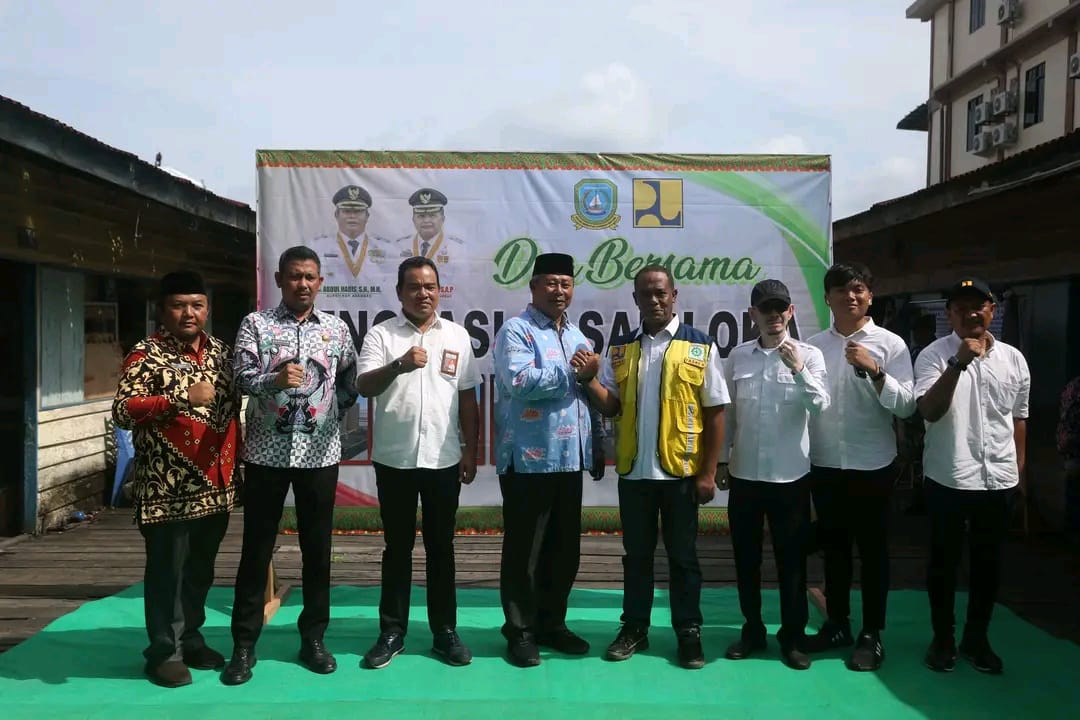 Jadi Landmark Baru  Anambas, Pasar Loka Resmi Dibangun