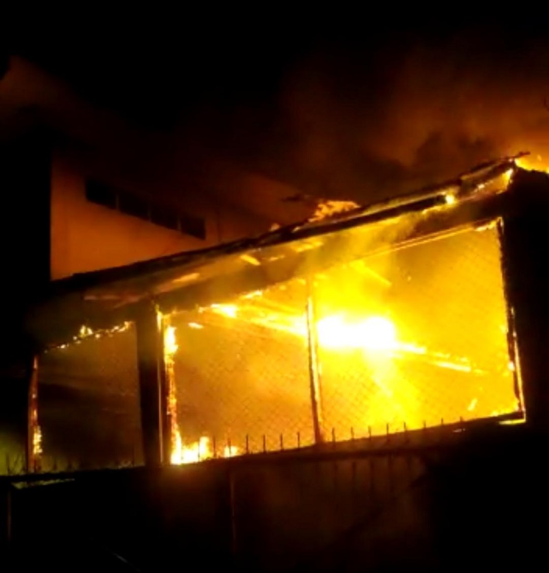 Ruangan RSUD Kota Tanjungpinang Terbakar